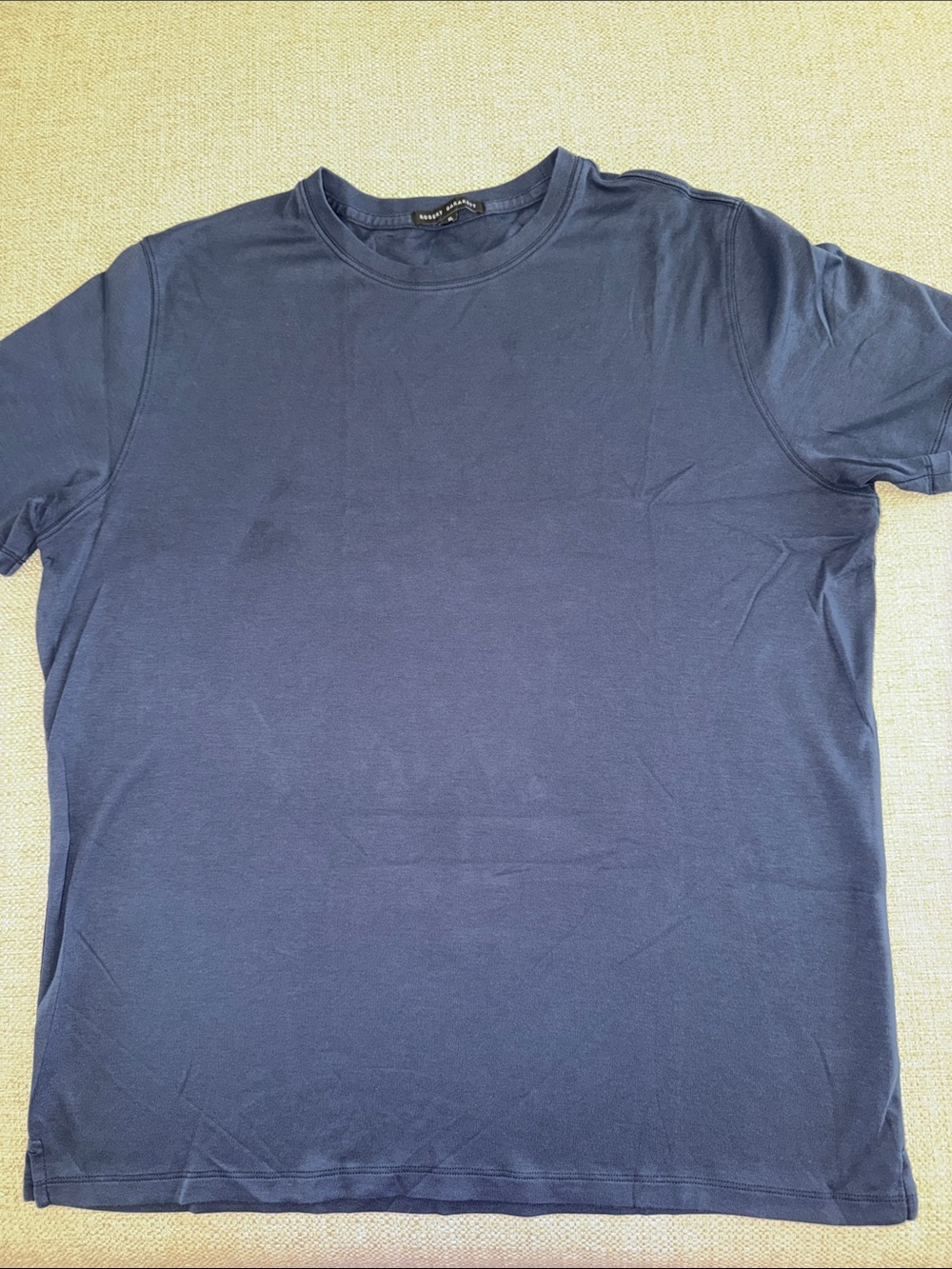 Robert Barakett “Blue Night” Short Sleeve Crew Tee. NWOT
